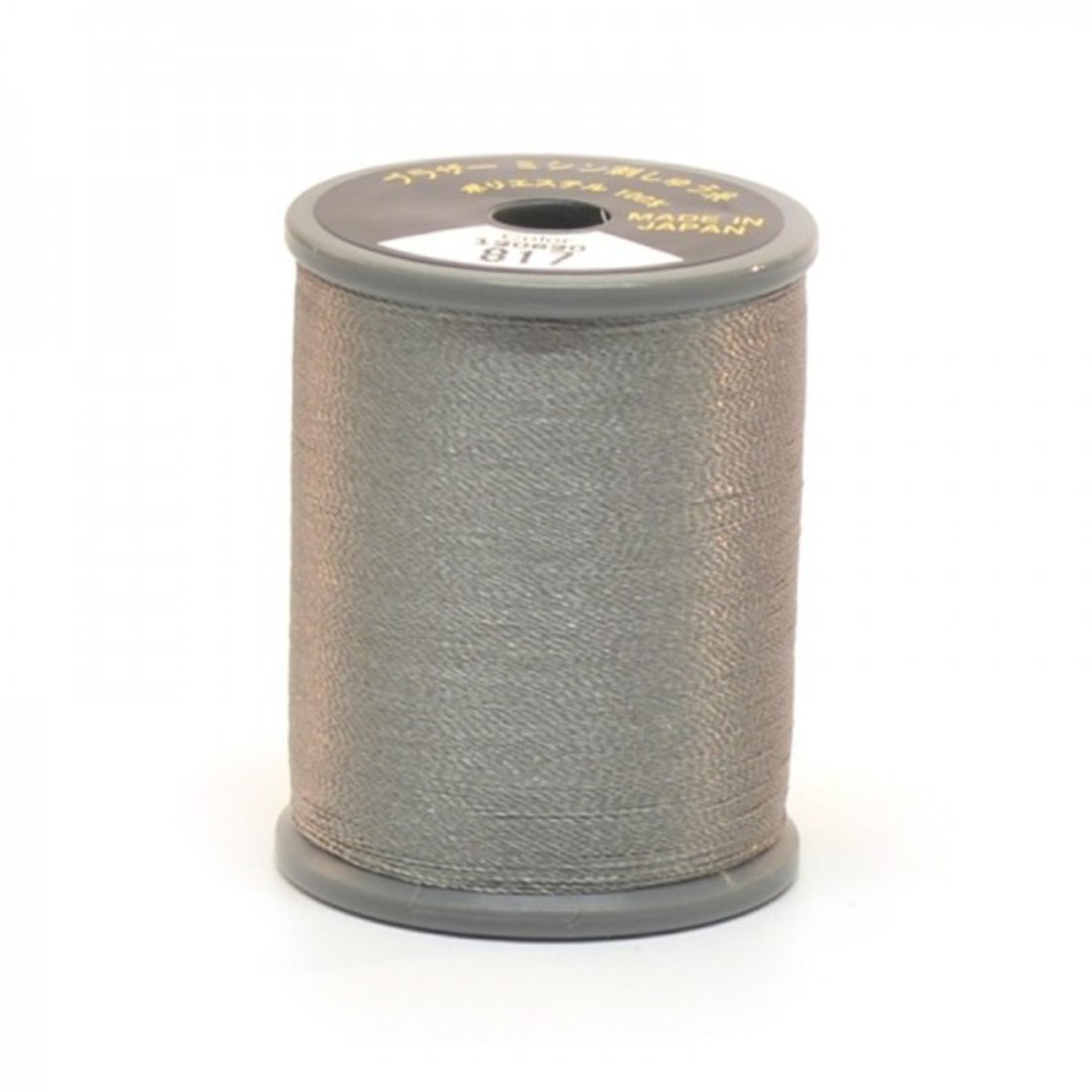 Brother Embroidery Thread - 300m - Gray 817 image 0